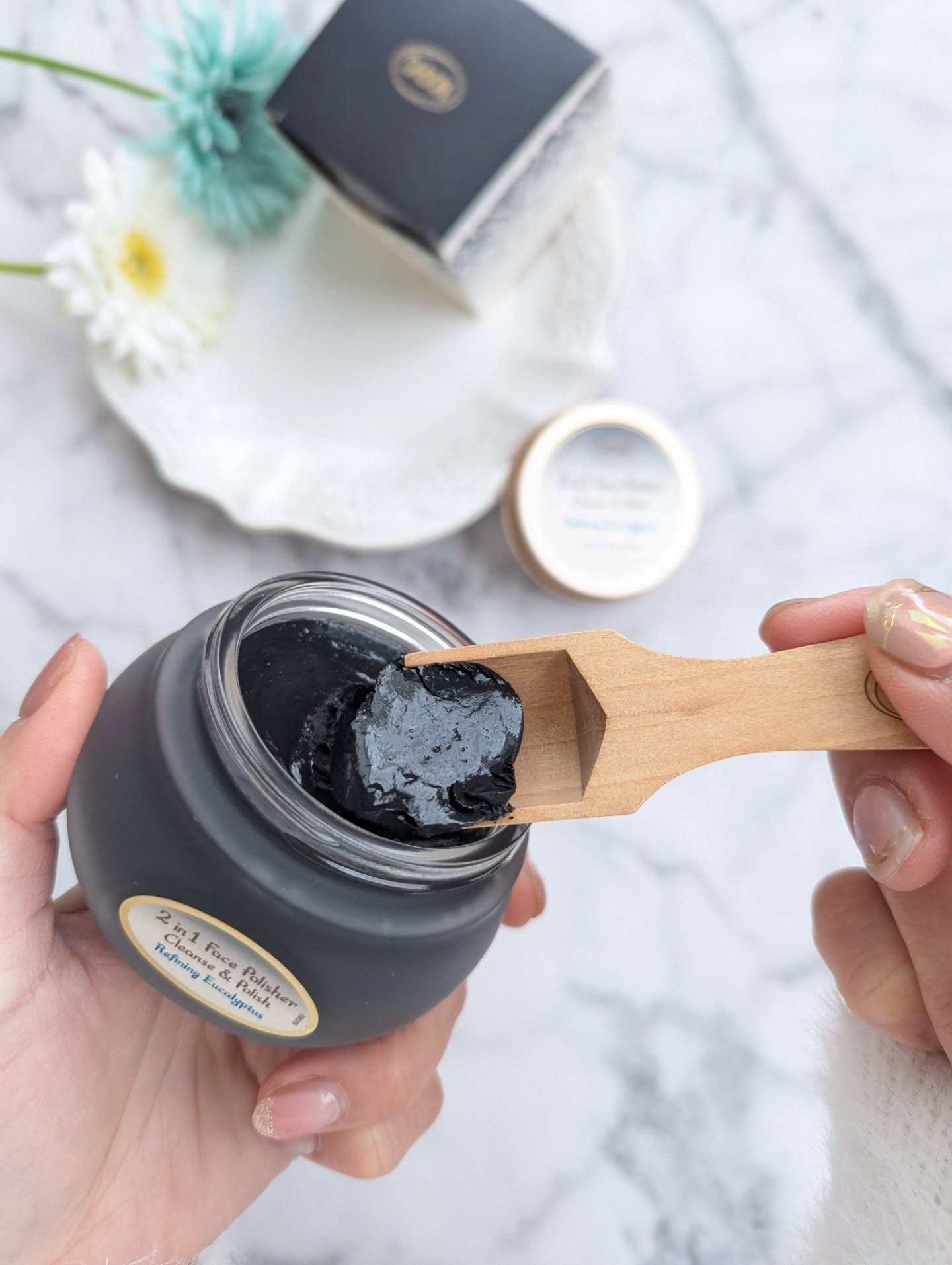 フェイスポリッシャー クラリファイング /SABON/スクラブ・ゴマージュを使ったクチコミ（3枚目）