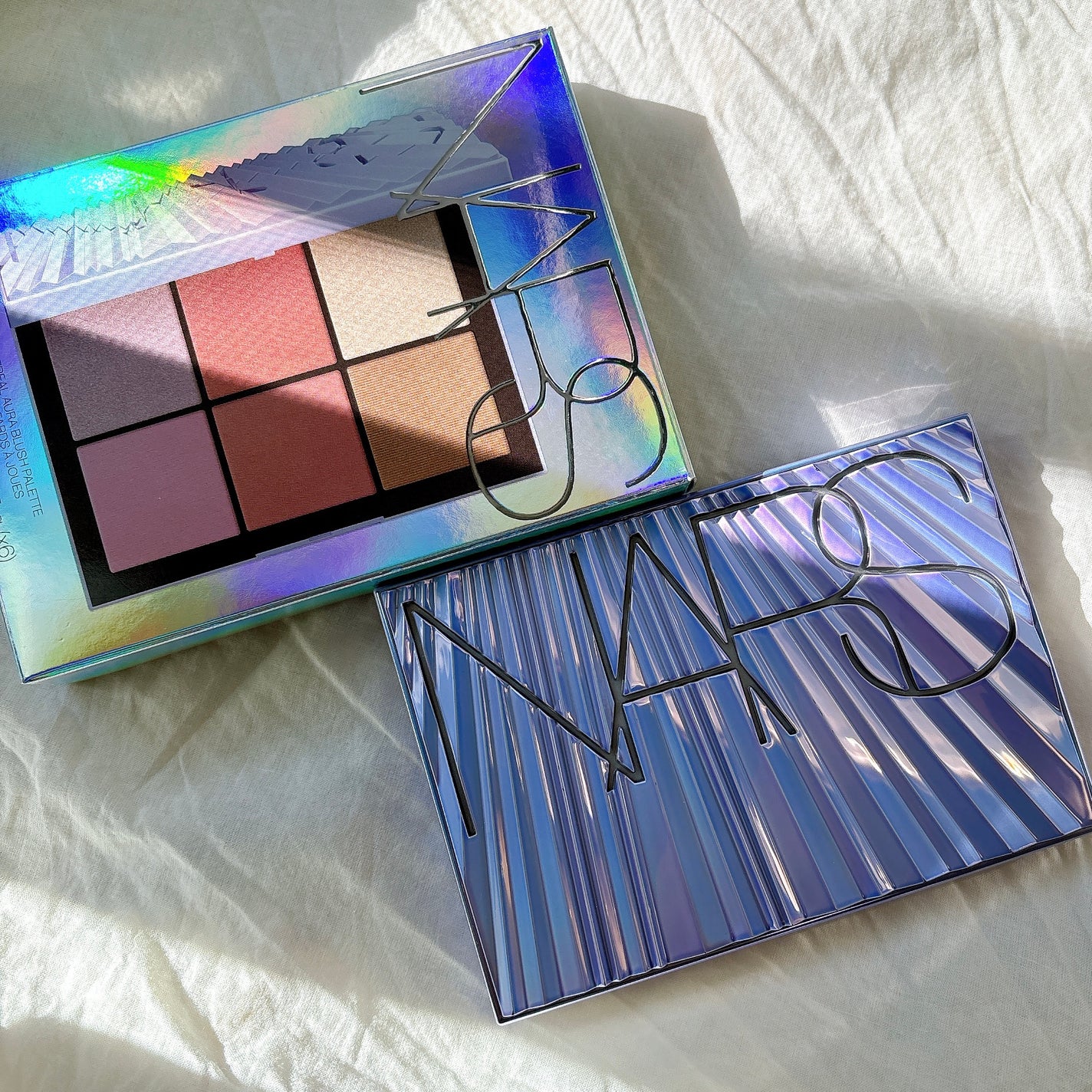 エシリアル オーラ ブラッシュパレット/NARS/パウダーチークを使ったクチコミ(7枚目)