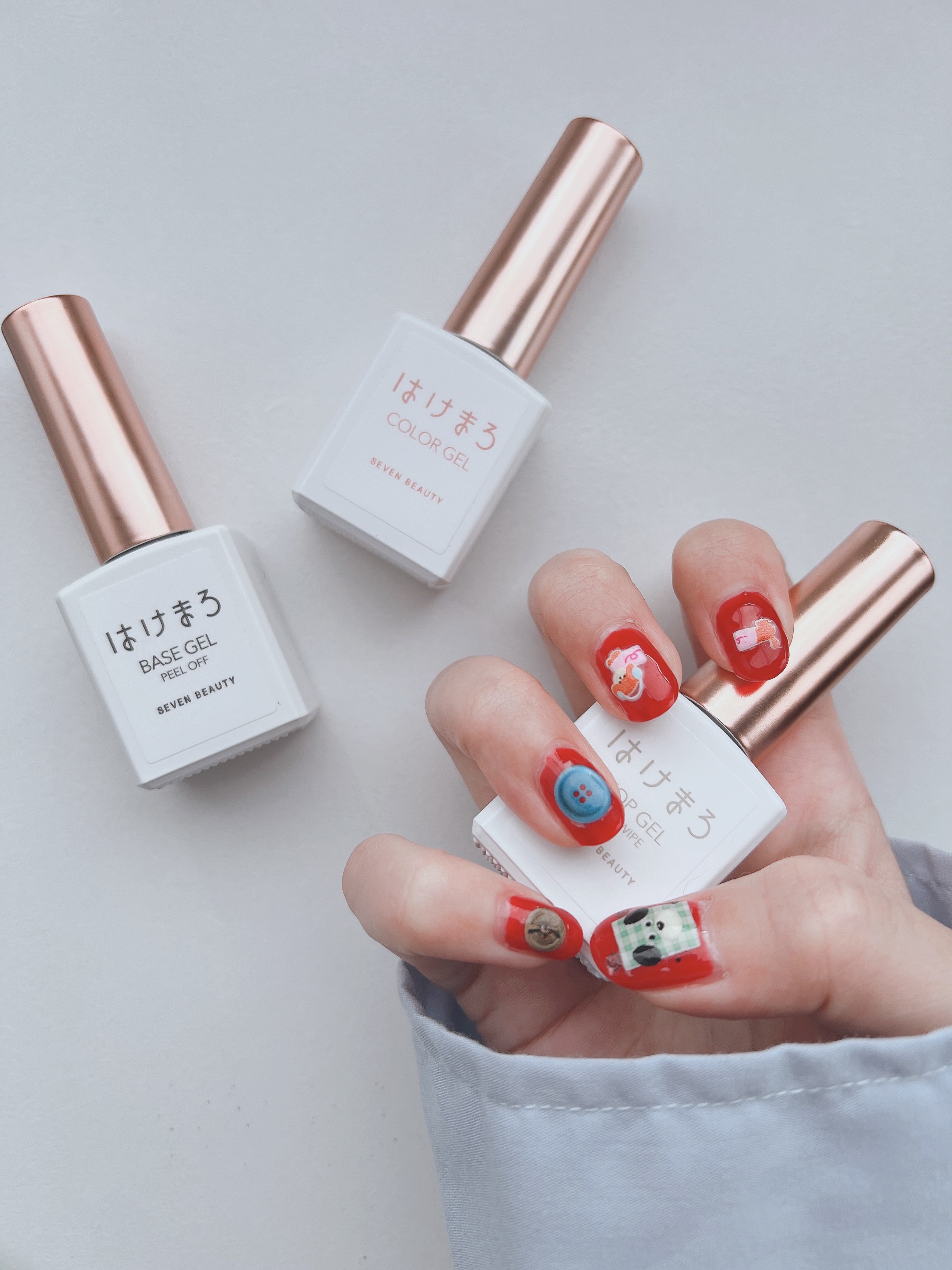 [はけまろ] ピールオフベースジェル/はけまろ/ジェルネイルを使ったクチコミ（1枚目）