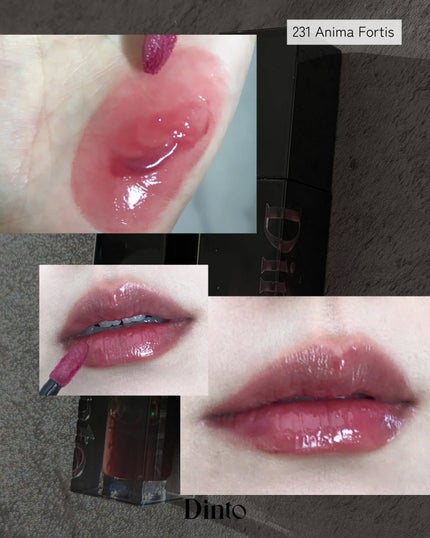 ブラーグロイリップティント/Dinto/リップティントを使ったクチコミ(3枚目)