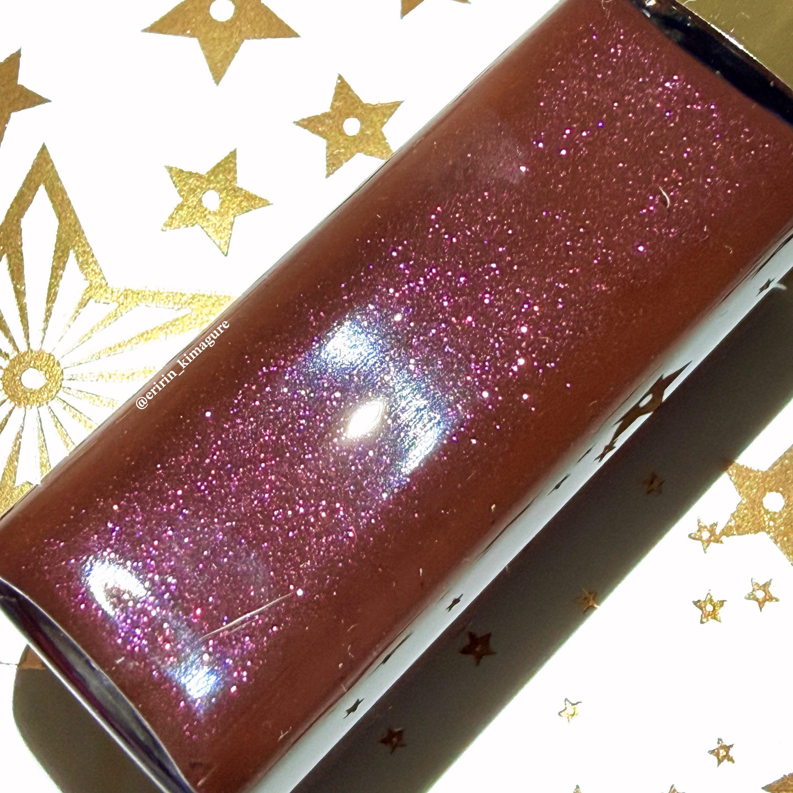 ルージュ ディオール シークイン リキッド デュオ（ホリデーコレクション 2025 限定品） 905 マジック/Dior/口紅・グロス・リップライナー・リップケアを使ったクチコミ（2枚目）