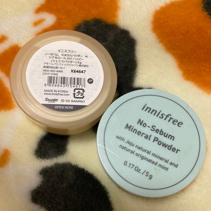ノーセバム ミネラルパウダー N/innisfree/ルースパウダーを使ったクチコミ(2枚目)
