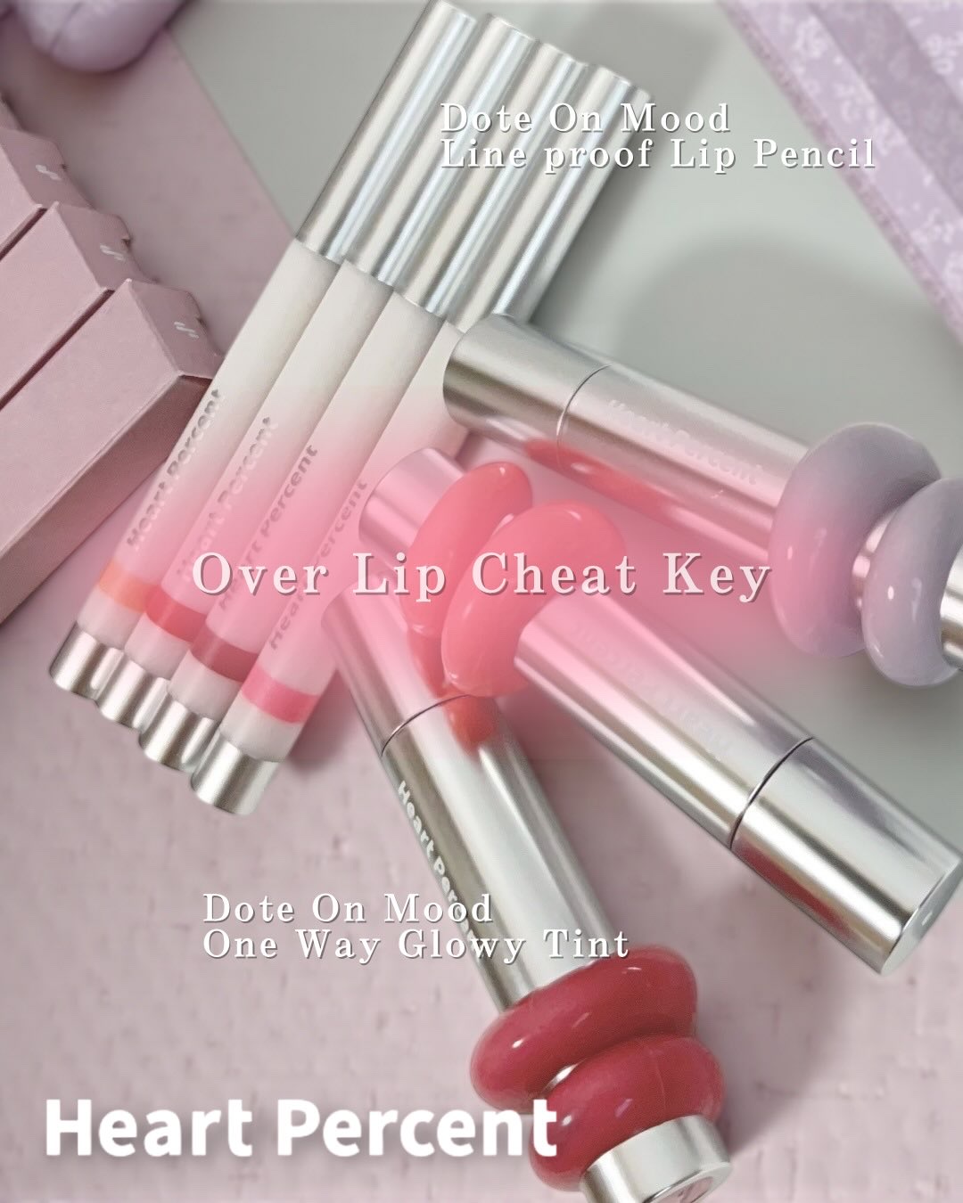 ライン プルーフ リップペンシル/Heart Percent/リップライナーを使ったクチコミ（1枚目）