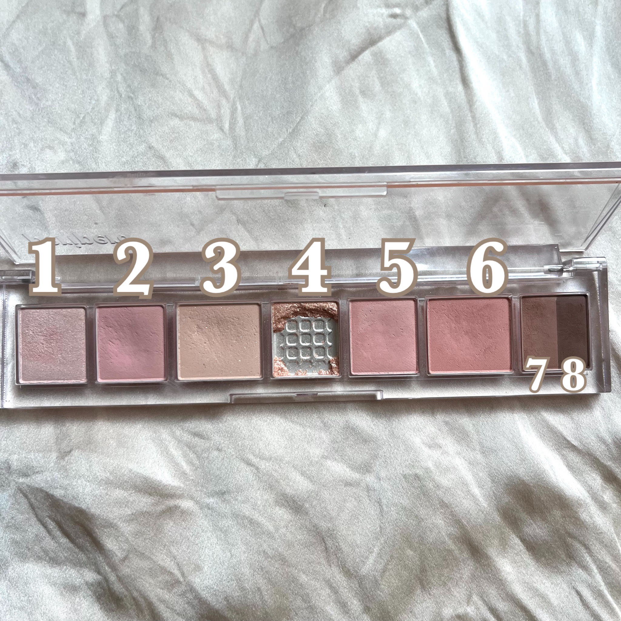 オール テイク ムード パレット(24AD)/PERIPERA/アイシャドウパレットを使ったクチコミ（2枚目）