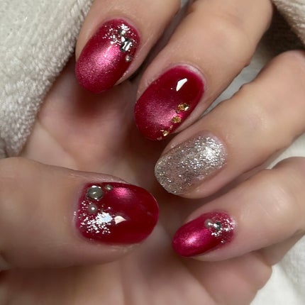 ジェルネイル(ライト対応)/セリア/ジェルネイルを使ったクチコミ(5枚目)