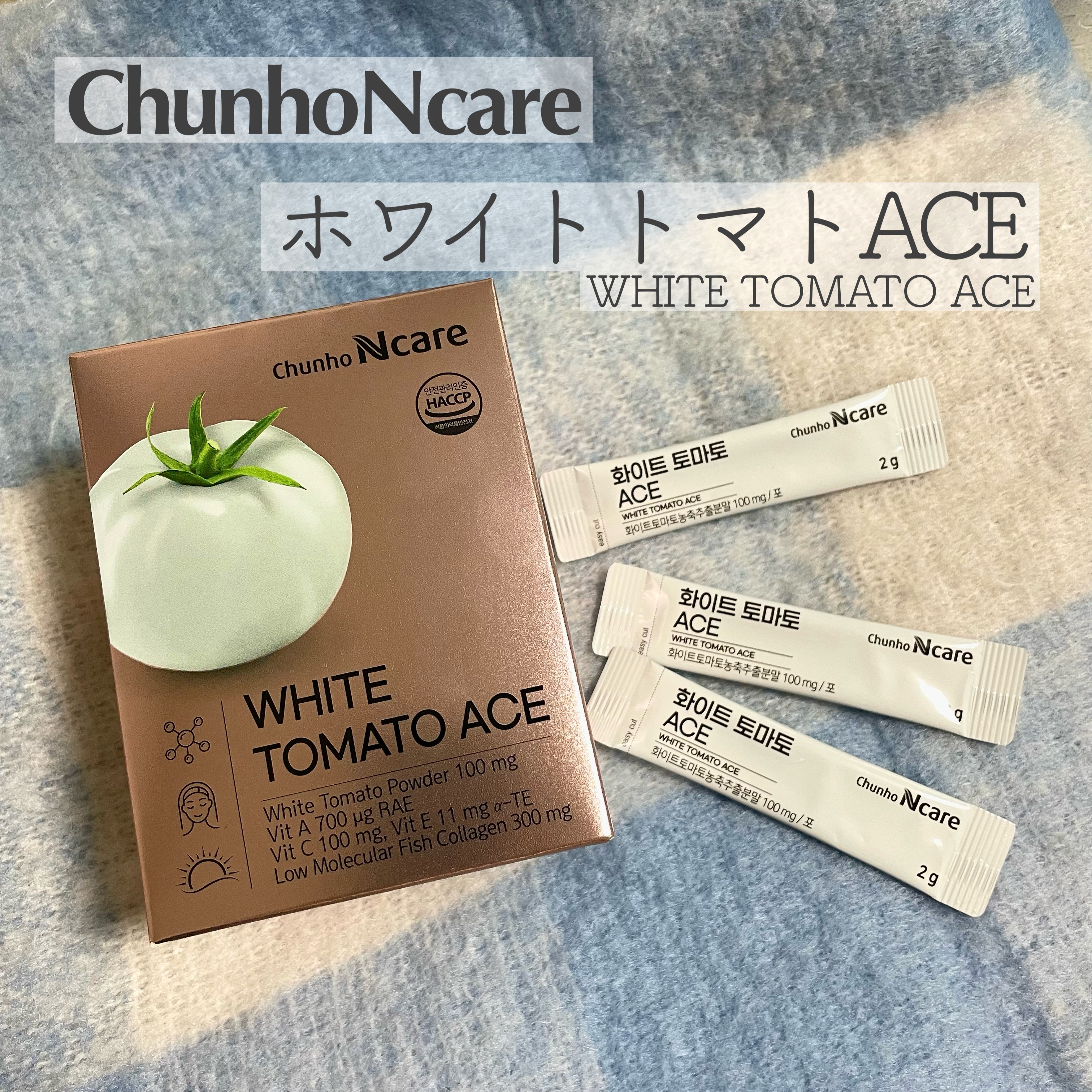  ホワイトトマト ACE 1box 30包/ChunhoNcare/美容サプリメントを使ったクチコミ（1枚目）