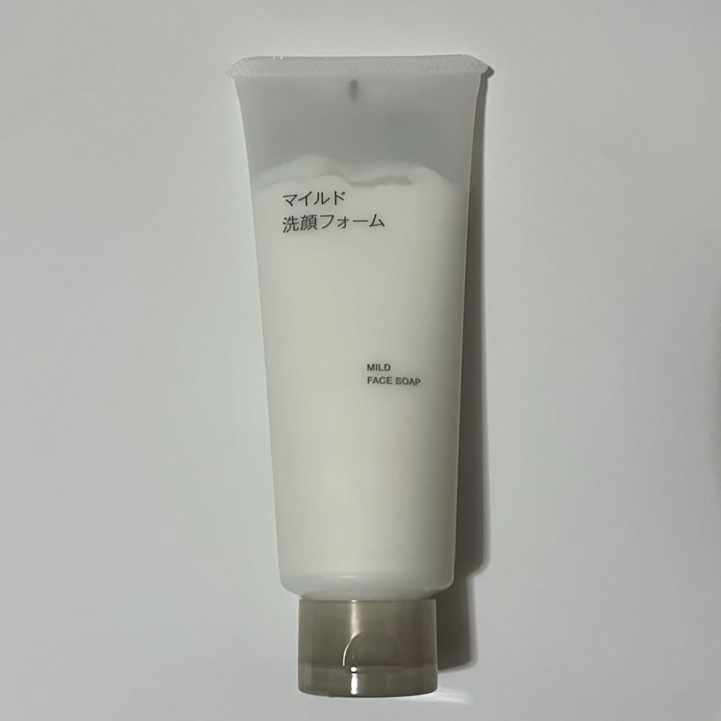 マイルド洗顔フォーム/無印良品/洗顔フォームを使ったクチコミ（1枚目）