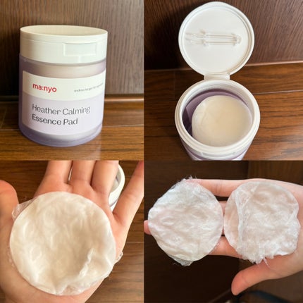 ヘザーカーミングエッセンスパッド/manyo/トナーパッドを使ったクチコミ(1枚目)