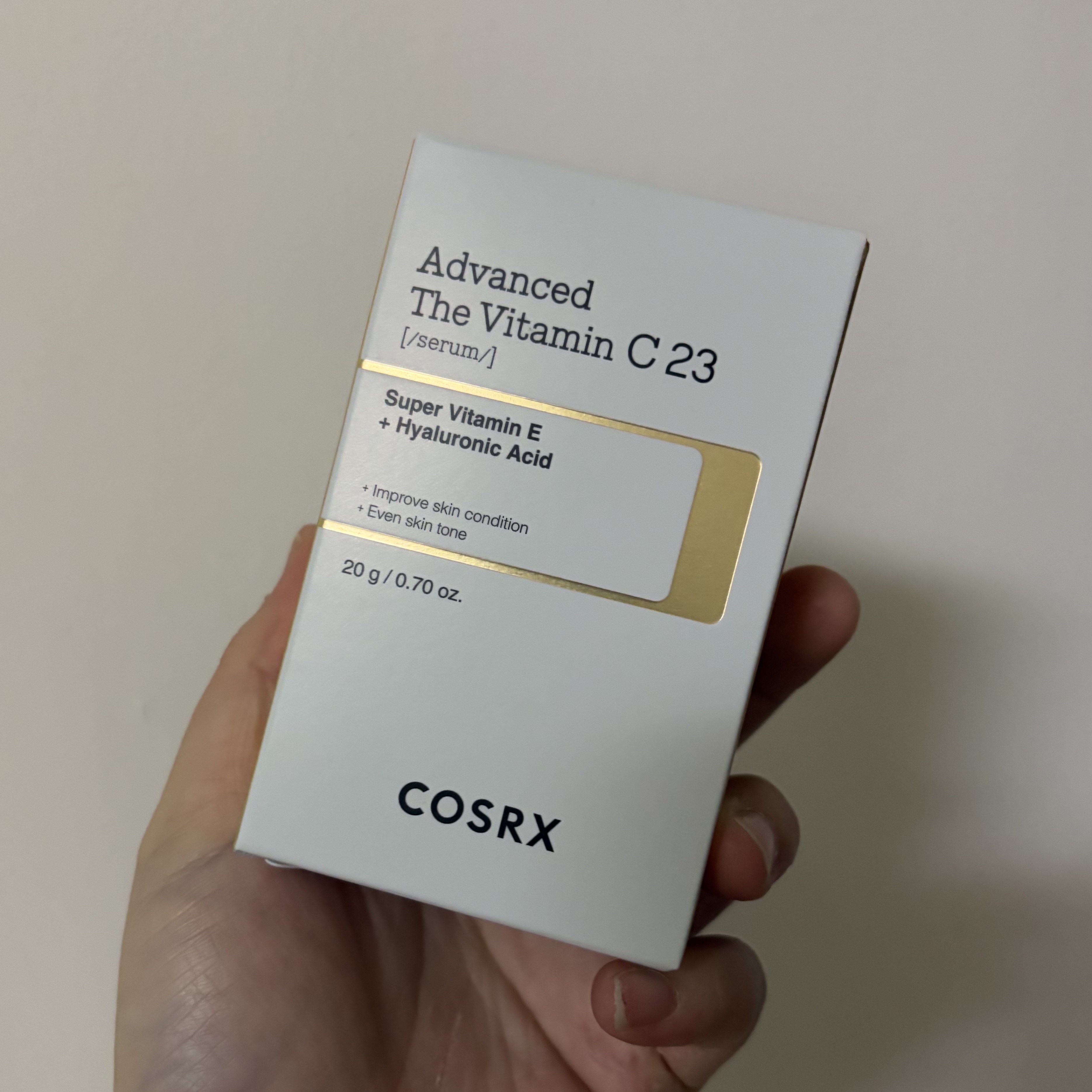 RXアドバンスド ザ・ビタミンC23セラム/COSRX/美容液を使ったクチコミ（2枚目）