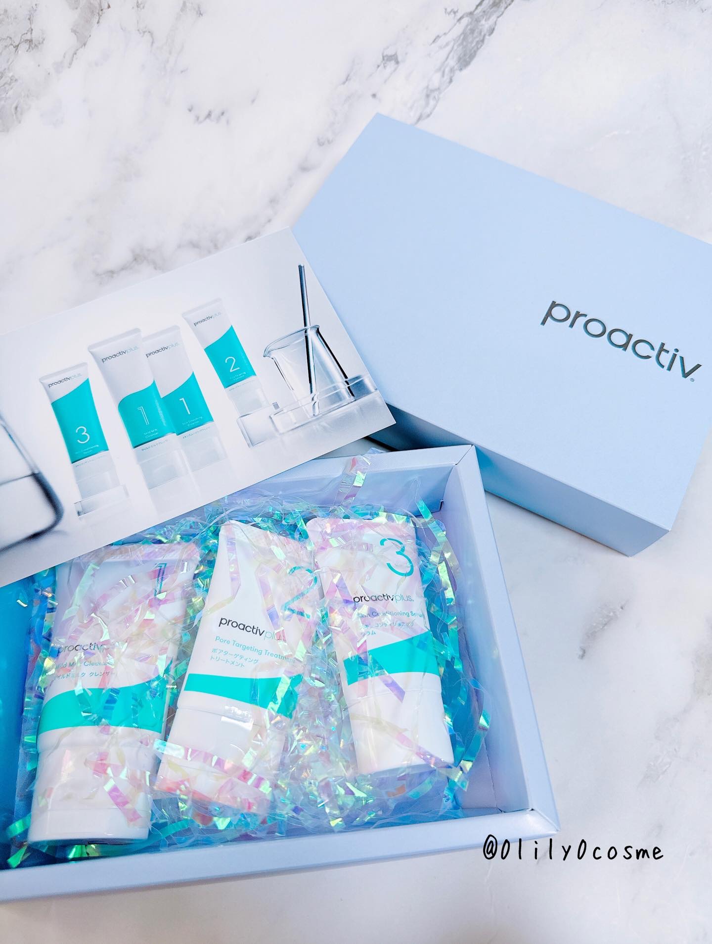 プロアクティブ プロアクティブ プラス 薬用スマートセットのクチコミ「.
こんばんは
スキンケア・コスメライターの鈴蘭です❤️

今回ご紹介するのは
≪トライアルセ.....」（2枚目）