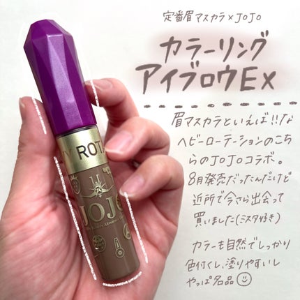 ヘビーローテーション カラーリングアイブロウEX/ヘビーローテーション/眉マスカラを使ったクチコミ(2枚目)