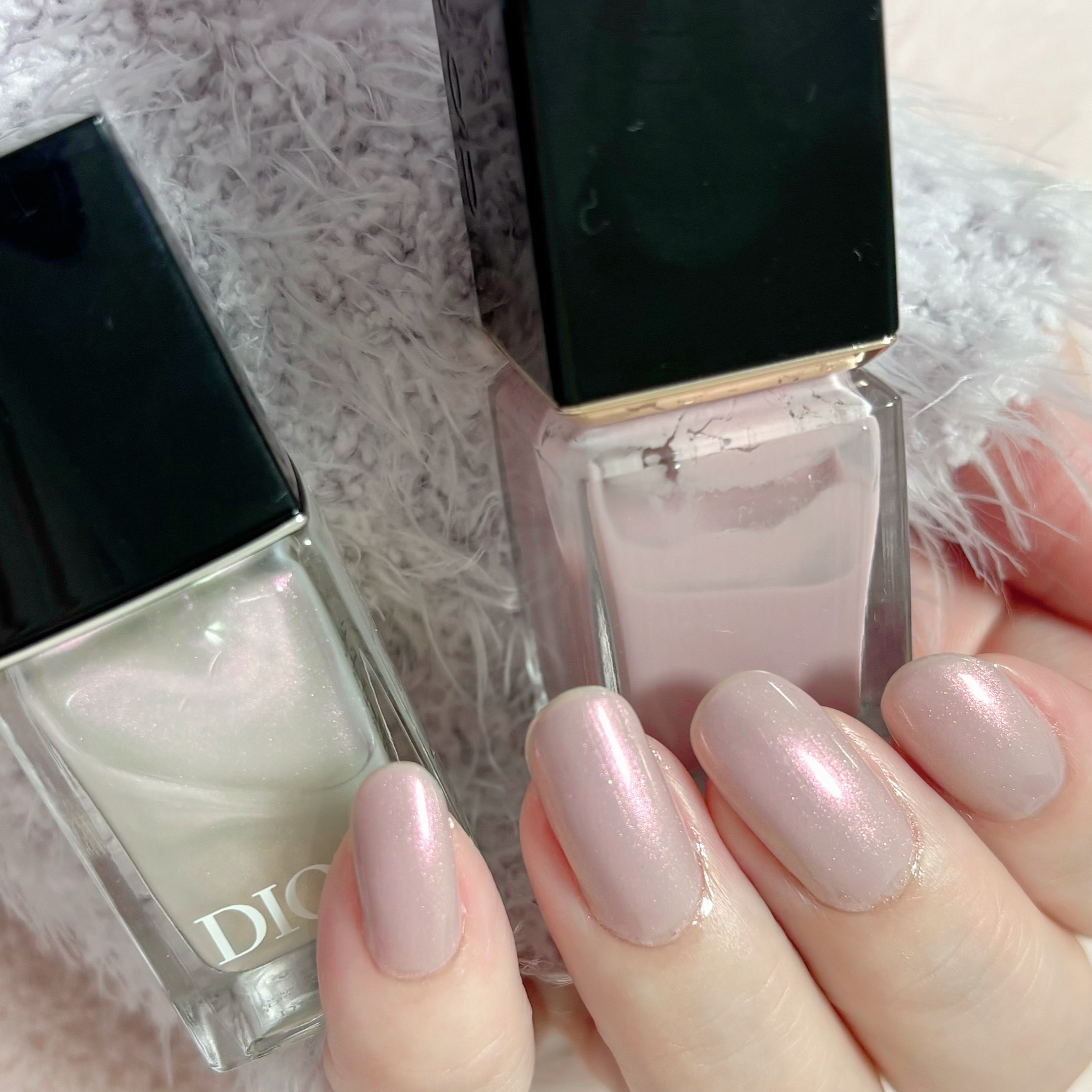 ネイル カラー ポリッシュ 02 淡菫-AWASUMIRE/SUQQU/マニキュアを使ったクチコミ（1枚目）