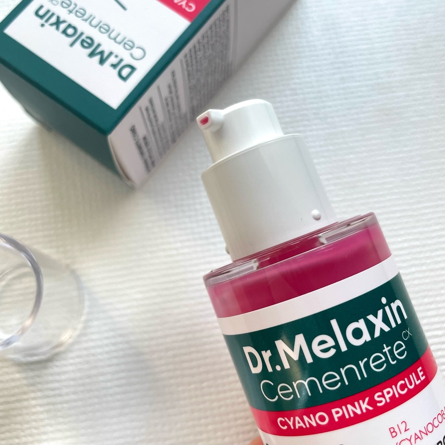 セメンリトシアノ ピンクスピキュールセラム/Dr.Melaxin/美容液を使ったクチコミ（2枚目）