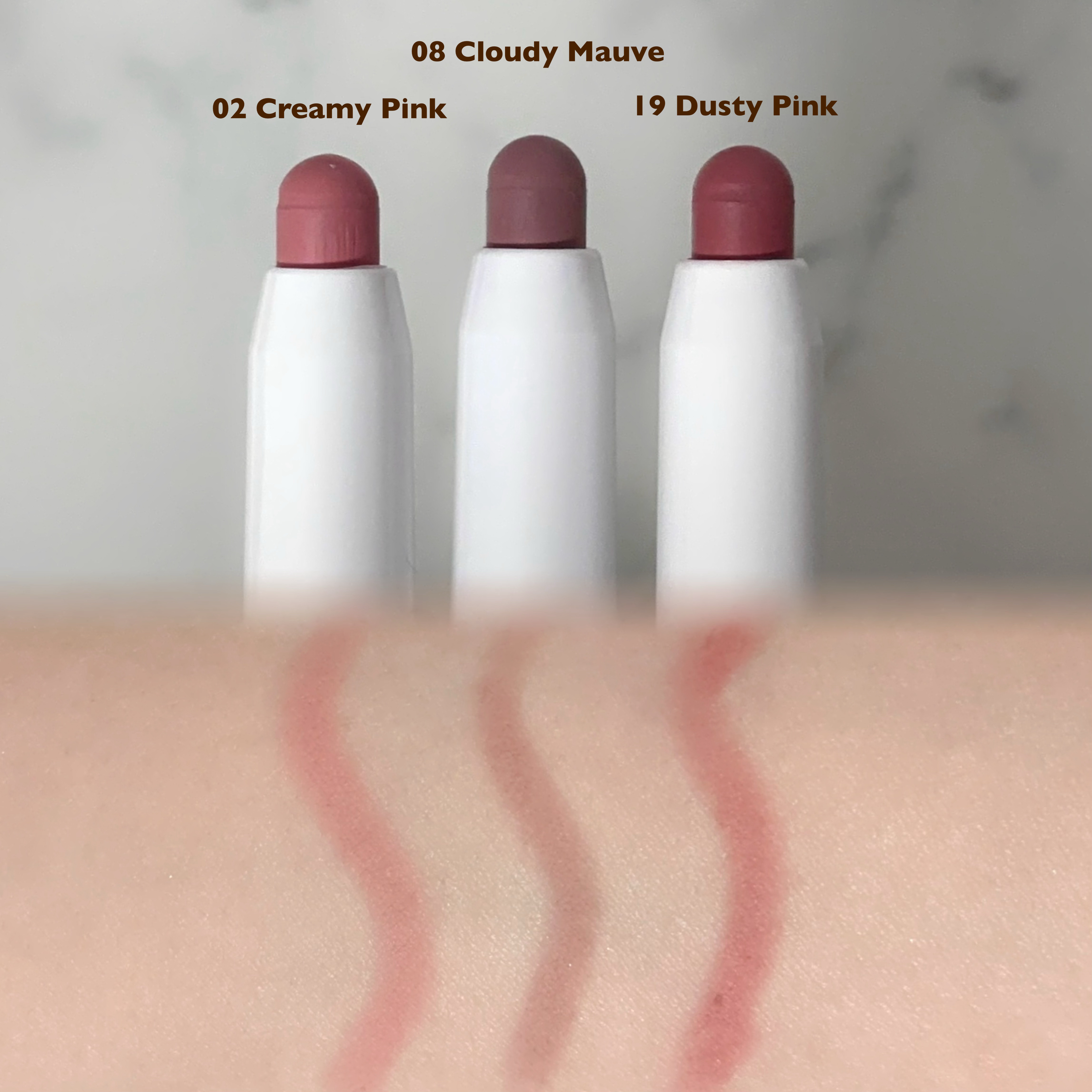 ドットオンムードリップペンシル 08 クラウディーモーブ/Heart Percent/リップライナーを使ったクチコミ（2枚目）