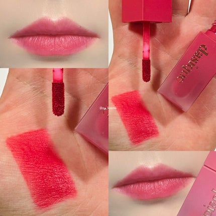 クリームドゥローズティント/dasique/リップティントを使ったクチコミ(6枚目)