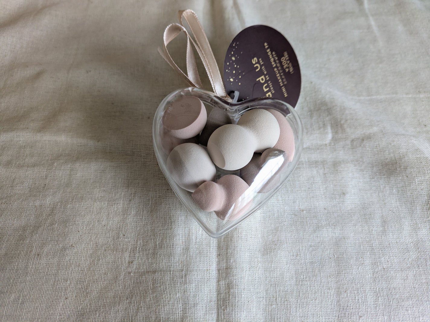 ミニメイクパフ 10個セット/and us/パフ・スポンジを使ったクチコミ(1枚目)