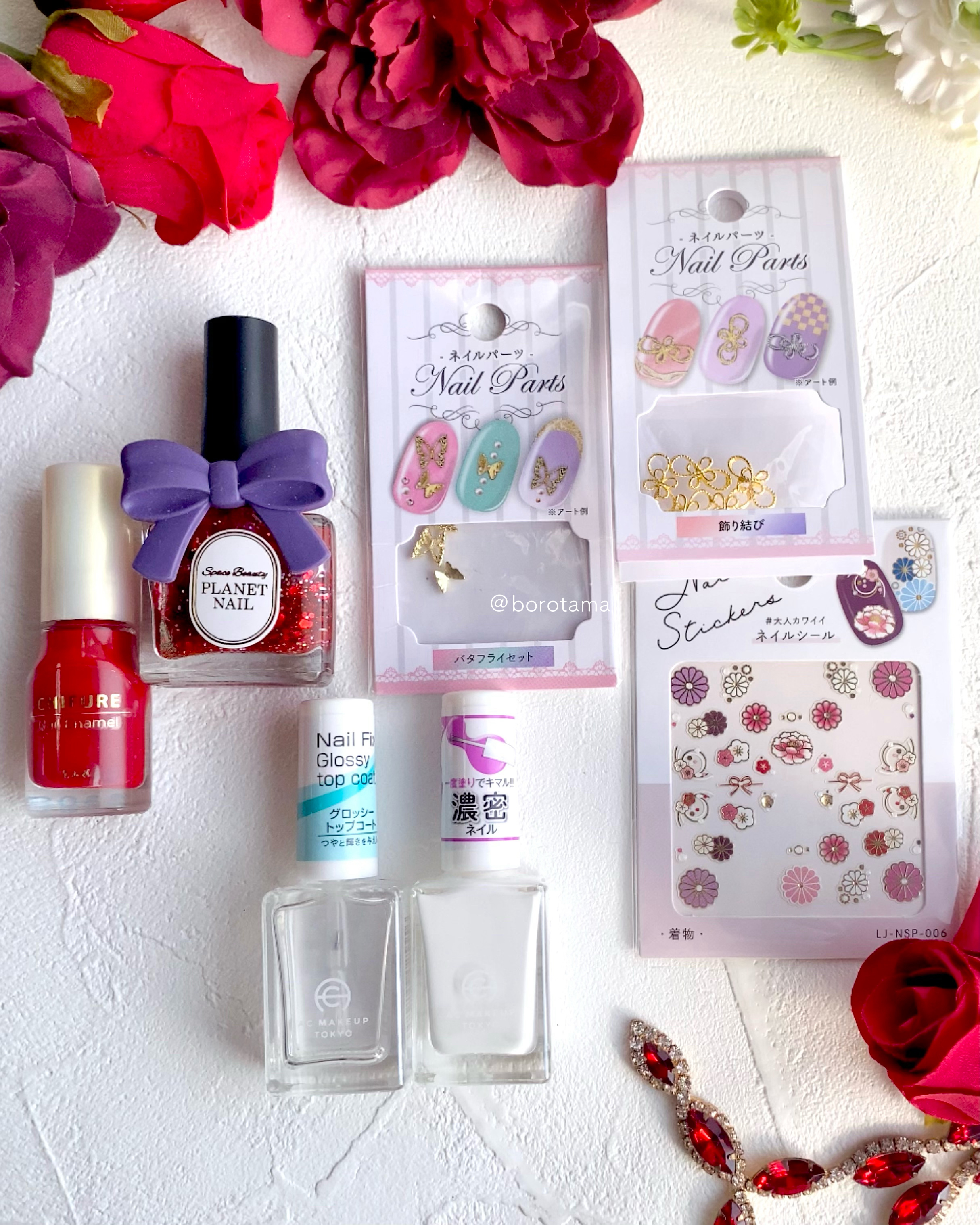 ネイルシール/キャンドゥ/ネイルシールを使ったクチコミ（3枚目）