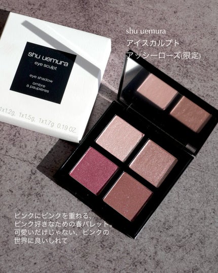 アイスカルプト/shu uemura/アイシャドウパレットを使ったクチコミ(2枚目)