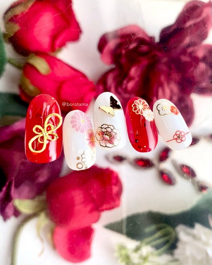 ネイルシール/キャンドゥ/ネイルシールを使ったクチコミ(6枚目)