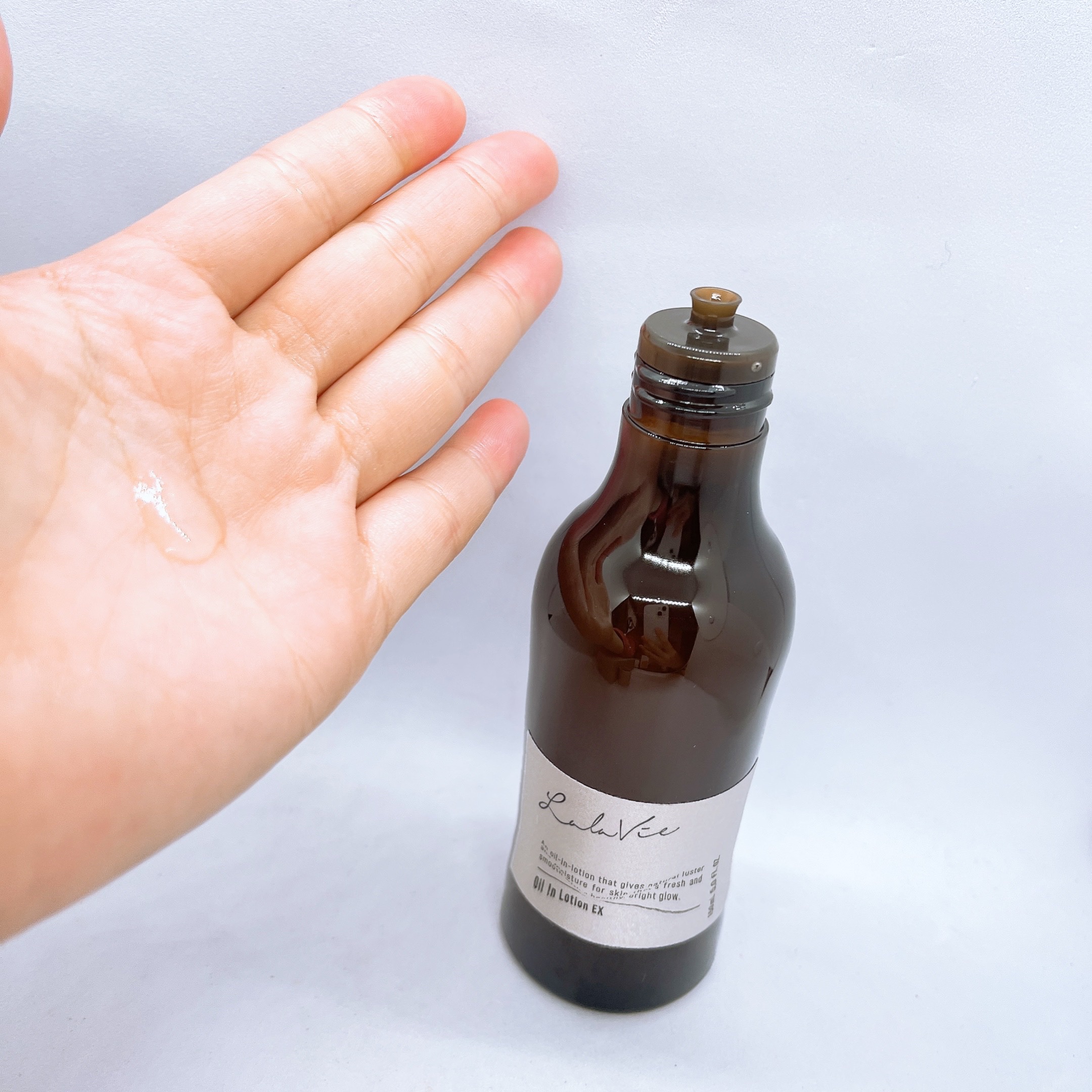 オイルインローション コンセントレイトEX［医薬部外品］/Lala Vie/化粧水を使ったクチコミ（3枚目）
