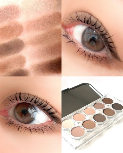 ライトオンアイズシャドウパレット/ルミル/アイシャドウパレットを使ったクチコミ(3枚目)