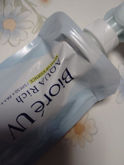 ビオレUV アクアリッチ ライトアップエッセンス/ビオレ/日焼け止めクリームを使ったクチコミ(1枚目)