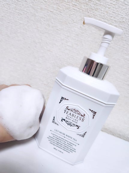 パフュームボディソープ リリィムスクホワイトティー/TEABLESS/ボディソープを使ったクチコミ(5枚目)