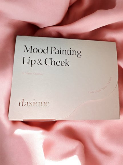 ムードペインティングリップアンドチークパレット/dasique/マルチパレットを使ったクチコミ(2枚目)