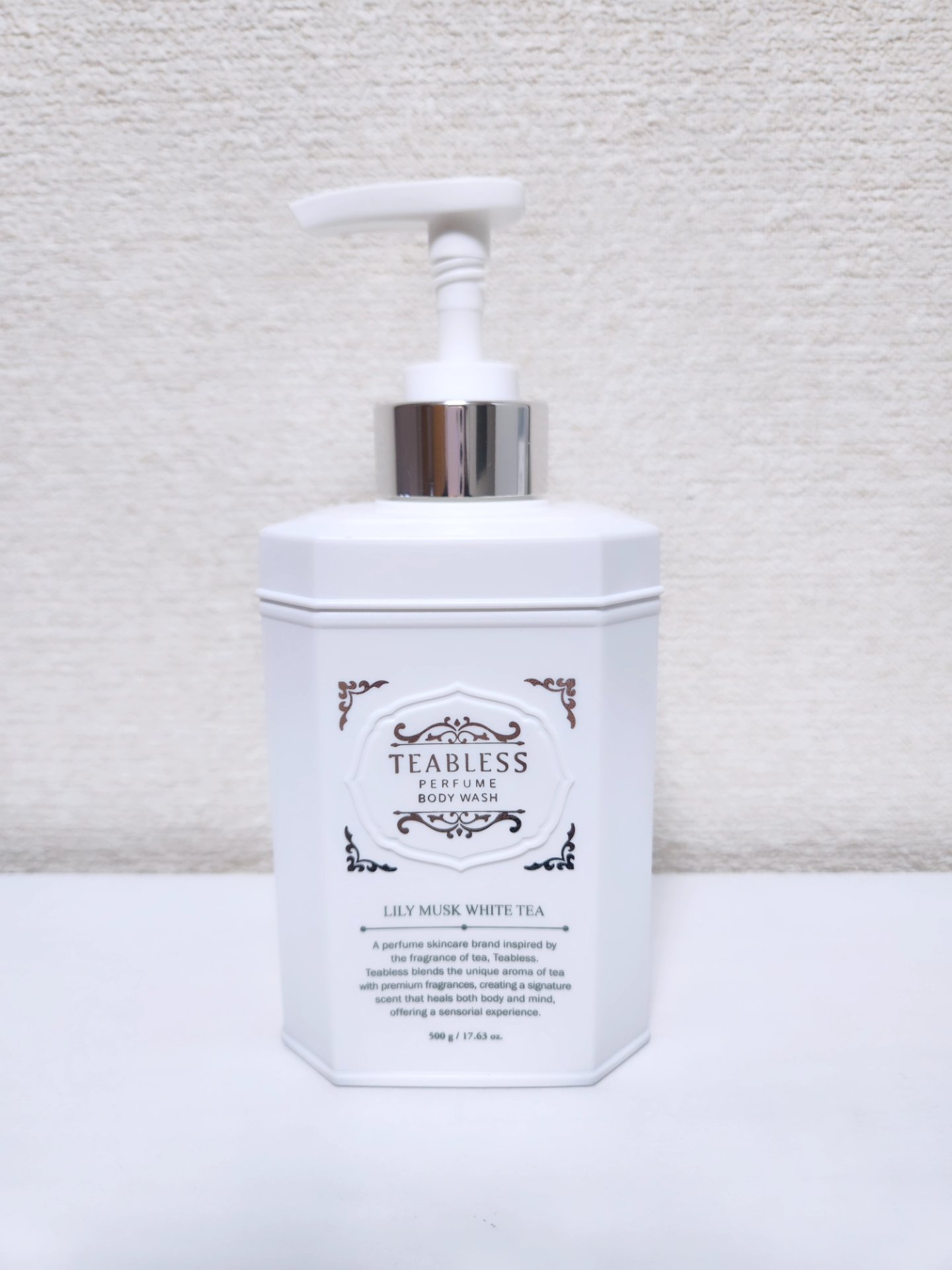 パフュームボディソープ リリィムスクホワイトティー/TEABLESS/ボディソープを使ったクチコミ（3枚目）