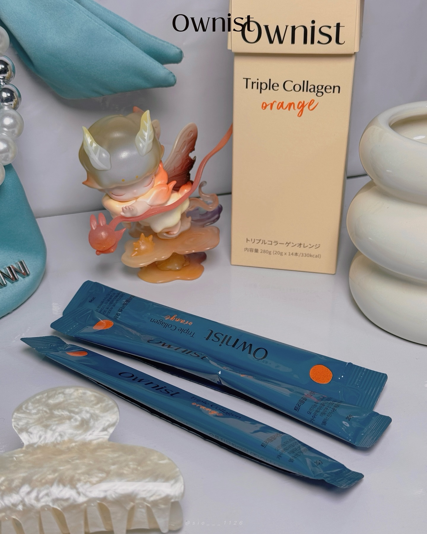 トリプルコラーゲン オレンジ/Ownist/美容サプリメントを使ったクチコミ（1枚目）