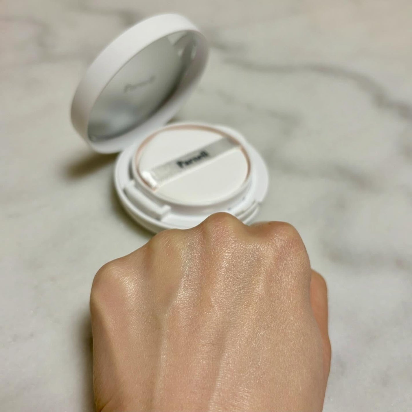 シカマヌ セラム クッションファンデ/parnell/クッションファンデーションを使ったクチコミ(4枚目)