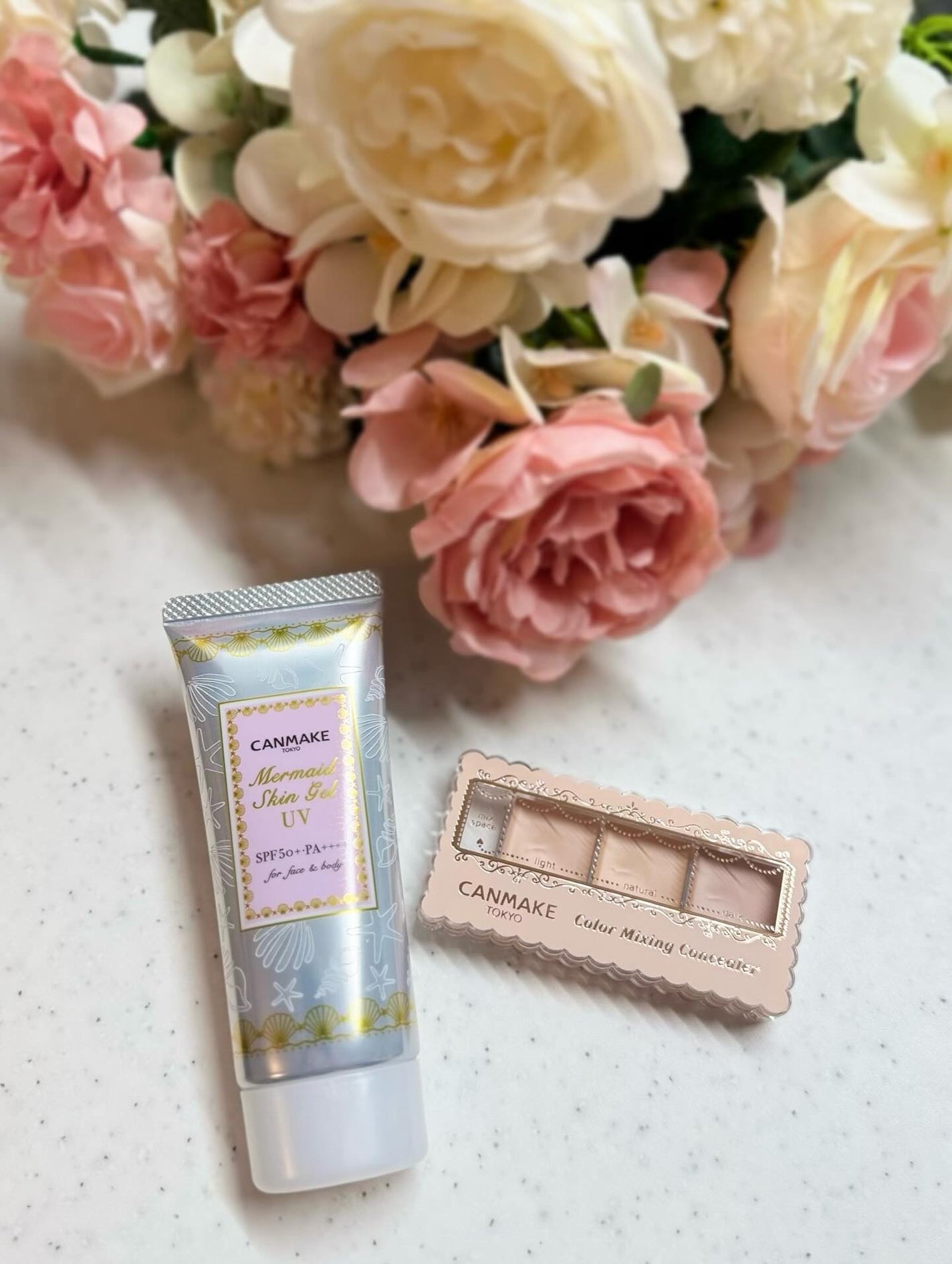 マーメイドスキンジェルUV/キャンメイク/日焼け止めジェルを使ったクチコミ(1枚目)