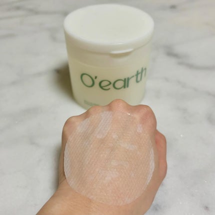 ズボラコスメヲタクちゃん on LIPS 「\O'earthタンポポカーミングトナーパッド/ヴィーガン素材..」(5枚目)