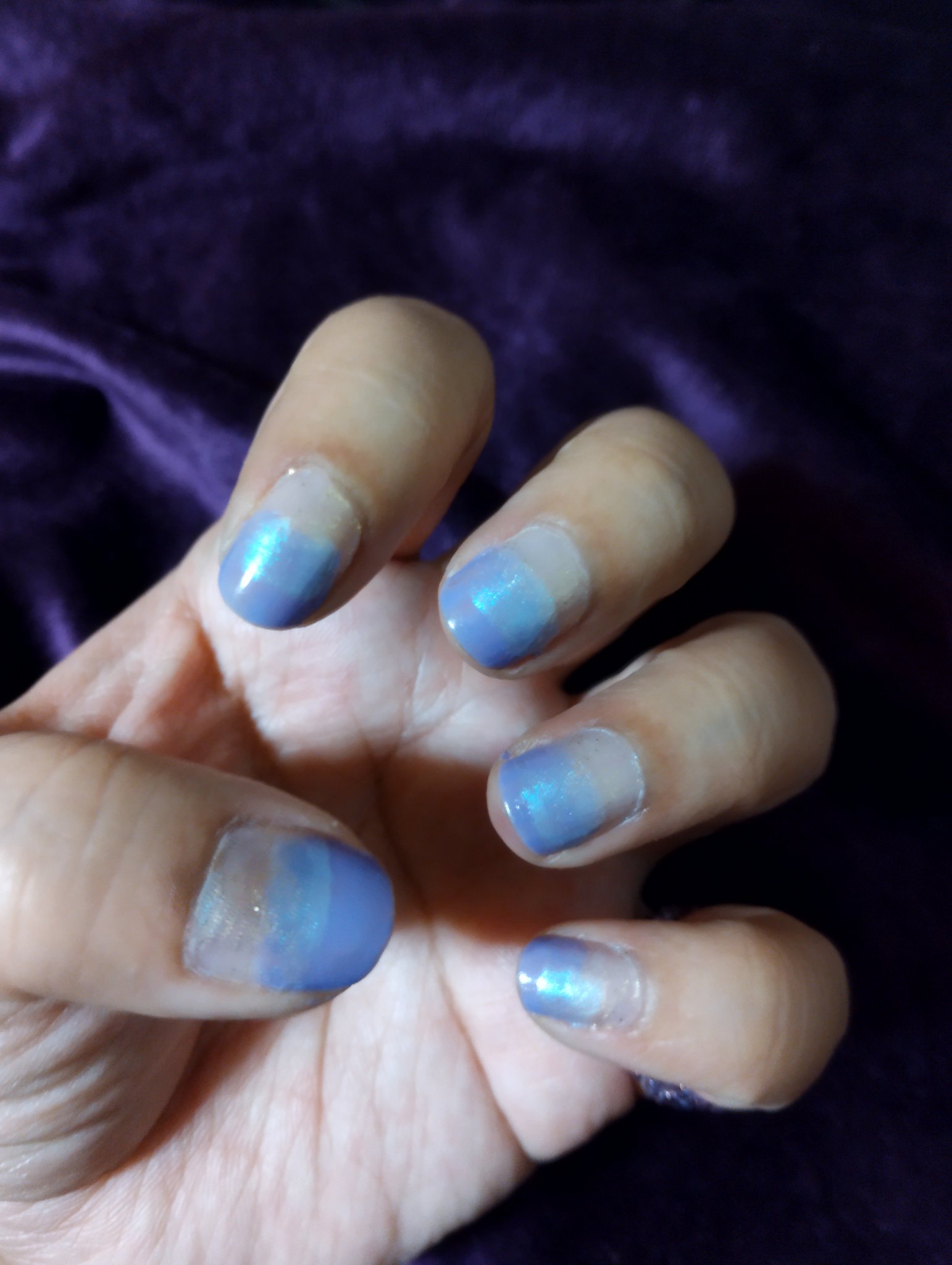 AT濃密グラマラス/セリア/マニキュアを使ったクチコミ（2枚目）