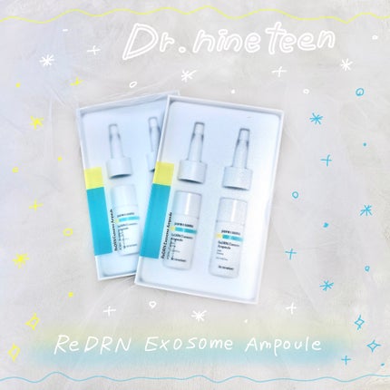 ReDRNエクソソームアンプル/Dr.nineteen/美容液を使ったクチコミ(1枚目)