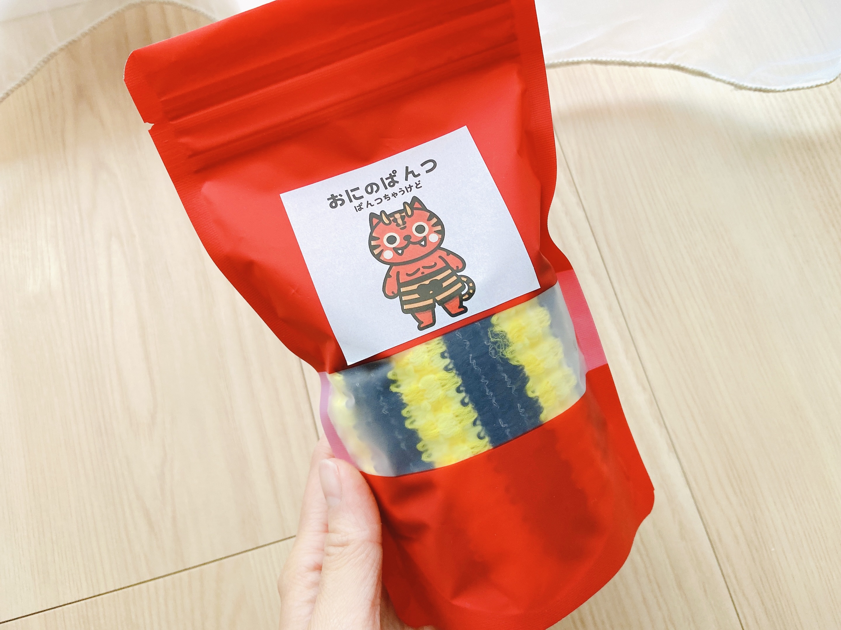 おにのぱんつ。ぱんつちゃうけど。ボディタオル/NAKAMURAYA/その他を使ったクチコミ（2枚目）