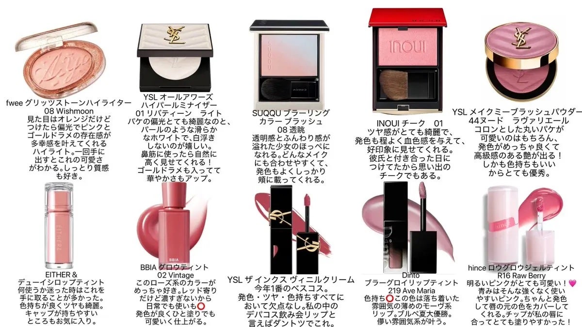 うさ団子@フォロバします on LIPS 「1stブルベ夏2ndイエベ春(ブライト)、薄肌混合肌、透明感と..」(3枚目)