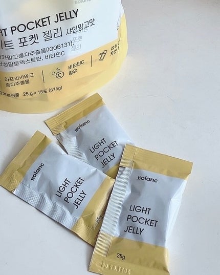 ライトポケットゼリー/ssolanc/その他食品を使ったクチコミ(2枚目)