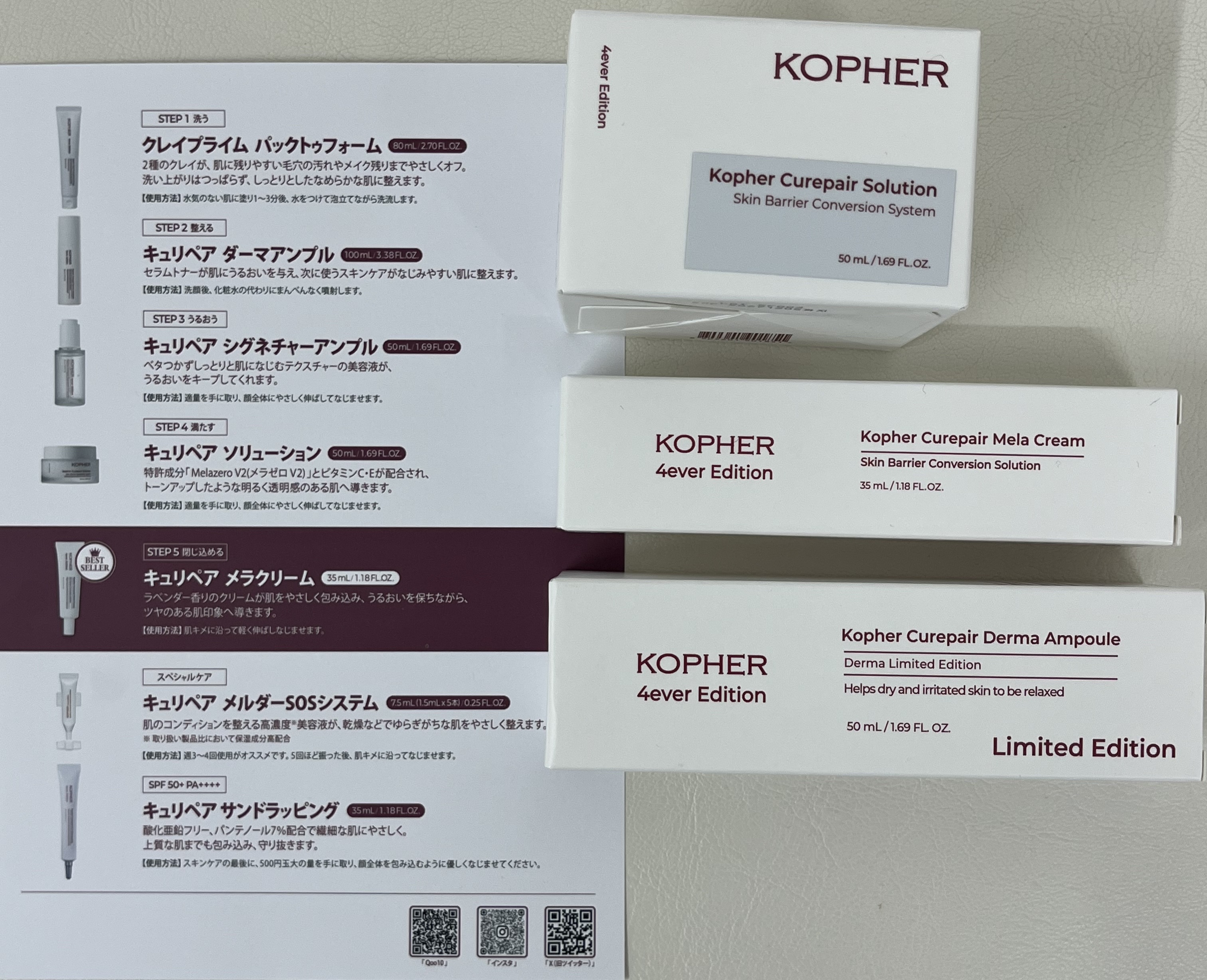 CUREPAIR MELA CREAM /KOPHER/フェイスクリームを使ったクチコミ（1枚目）
