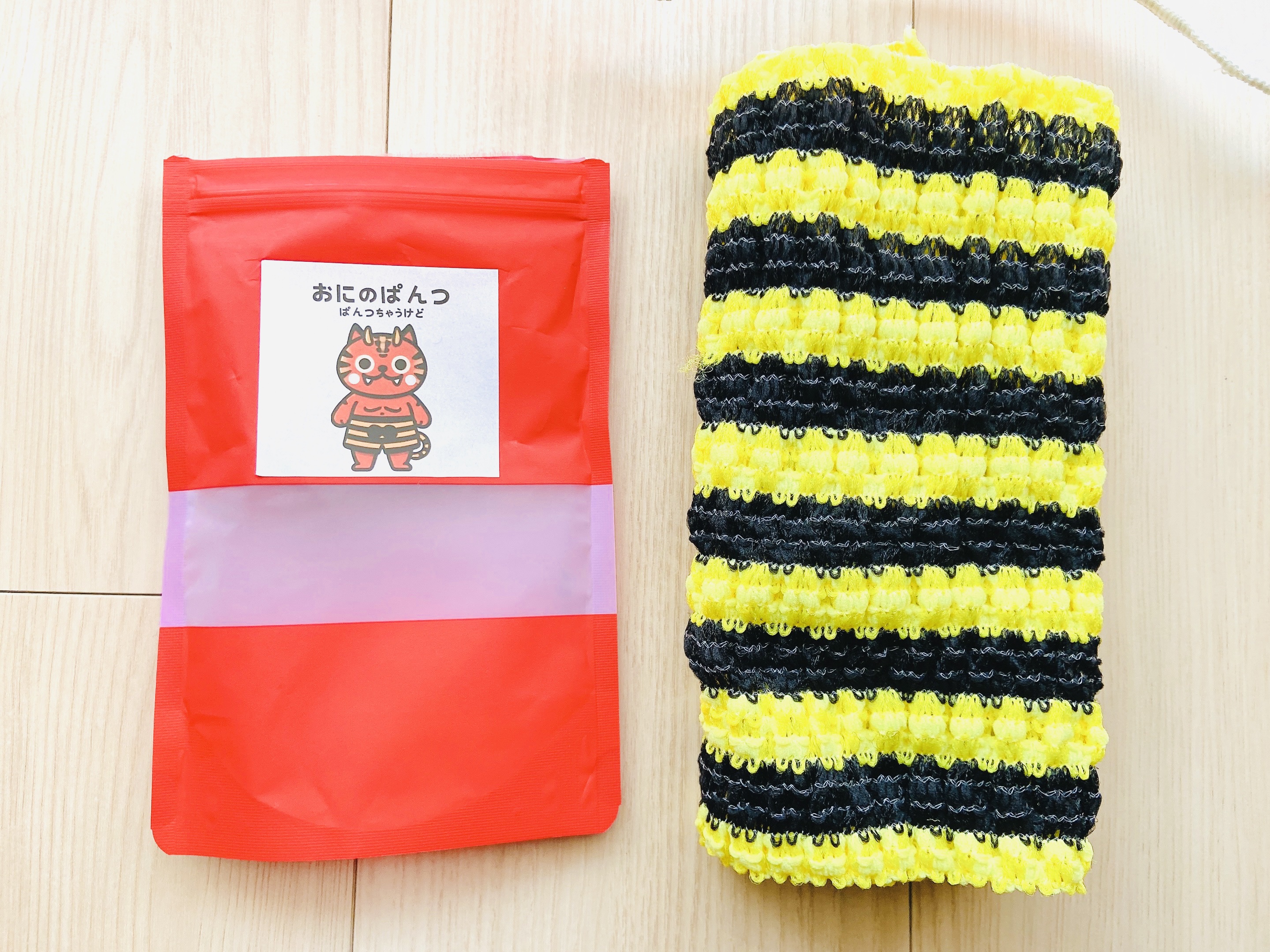 おにのぱんつ。ぱんつちゃうけど。ボディタオル/NAKAMURAYA/その他を使ったクチコミ（3枚目）