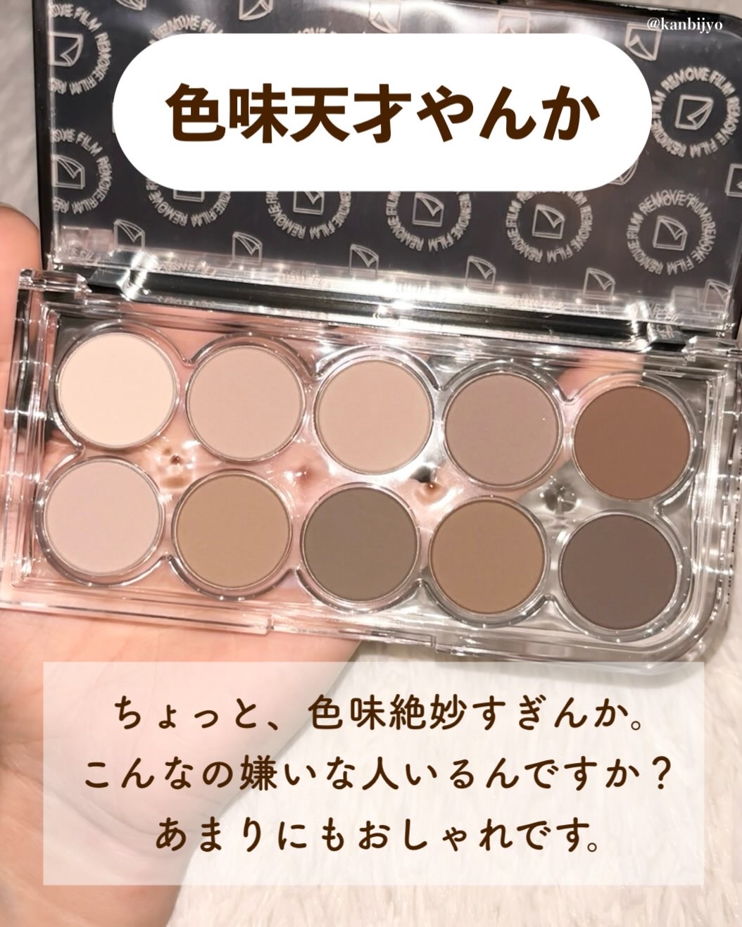 ライトオンアイズシャドウパレット/ルミル/アイシャドウパレットを使ったクチコミ（3枚目）