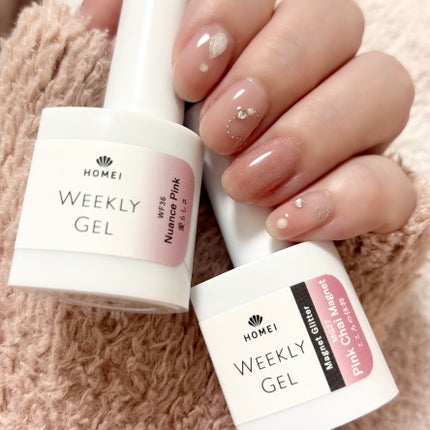 HOMEI ウィークリージェル/HOMEI/ジェルネイルを使ったクチコミ(1枚目)