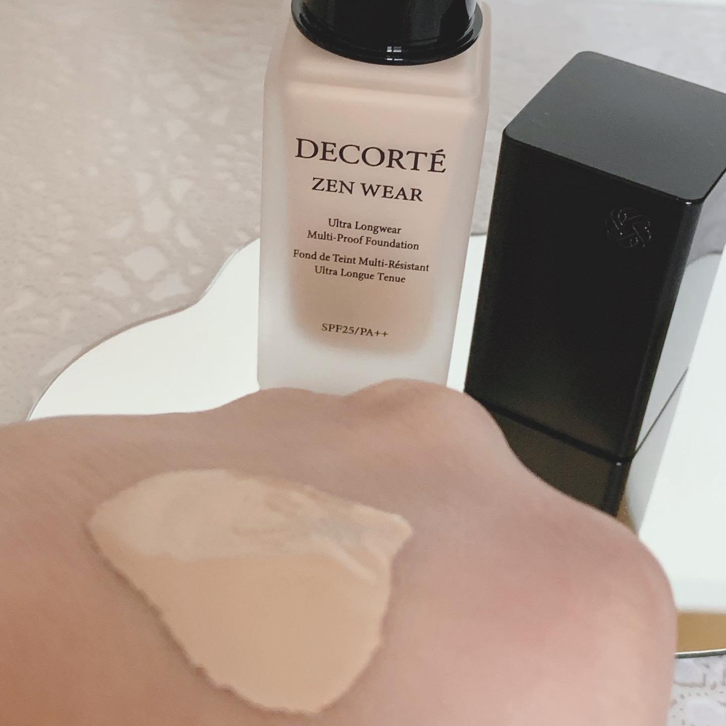 ゼン ウェア フルイド/DECORTÉ/リキッドファンデーションを使ったクチコミ（3枚目）