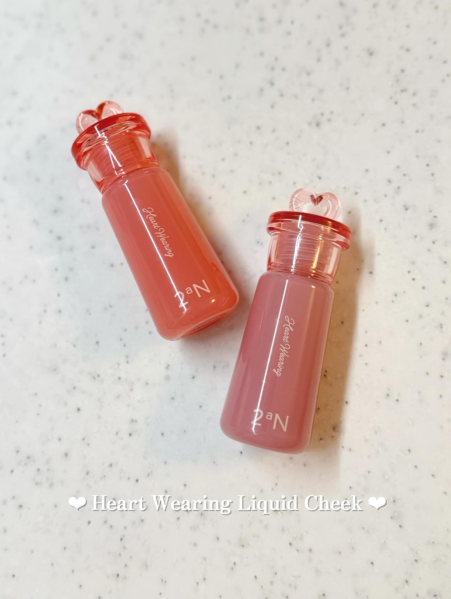 ハートウェアリングリキッドチーク/2aN/リキッドチークを使ったクチコミ（1枚目）