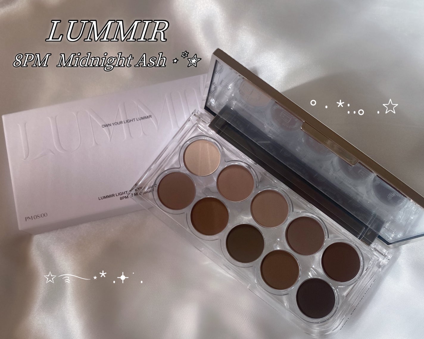 ライトオンアイズシャドウパレット/ルミル/アイシャドウパレットを使ったクチコミ(1枚目)