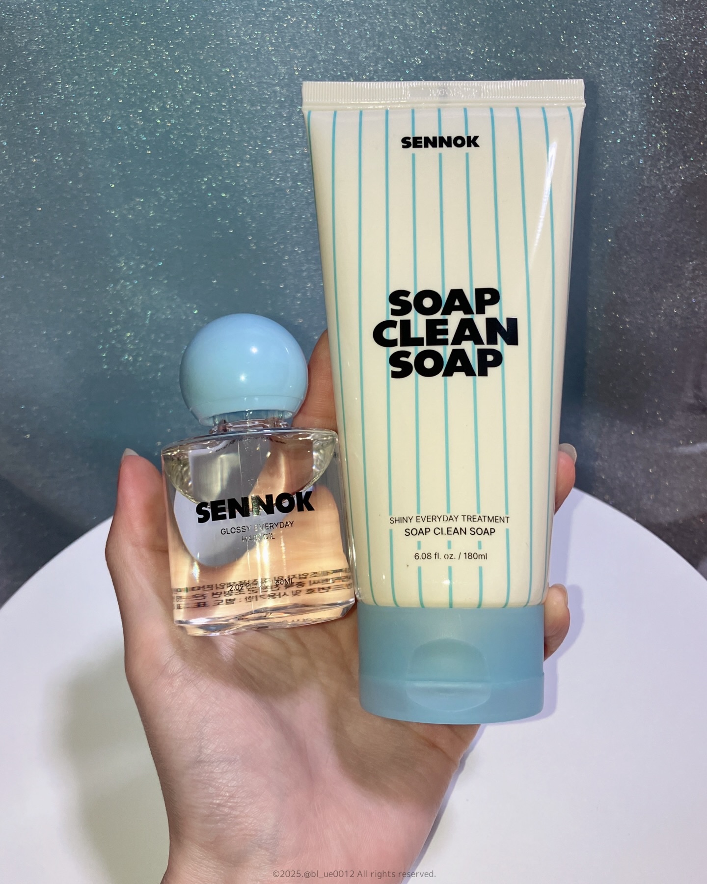 グロッシー エブリデー ヘアオイル ソープクリーンソープ/SENNOK/ヘアオイルを使ったクチコミ（3枚目）