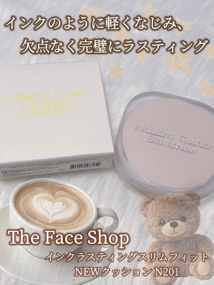 インクラスティングクッションファンデーション/THE FACE SHOP/クッションファンデーションを使ったクチコミ(1枚目)