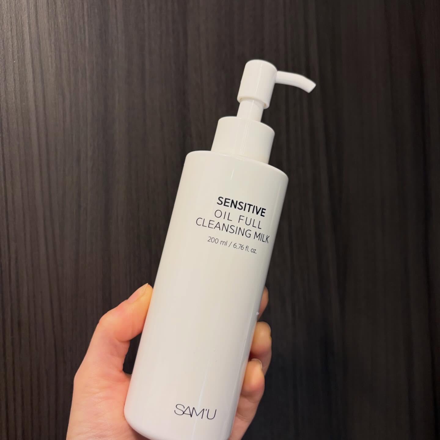 センシティブオイルフルクレンジングミルク/SAM'U/ミルククレンジングを使ったクチコミ（1枚目）