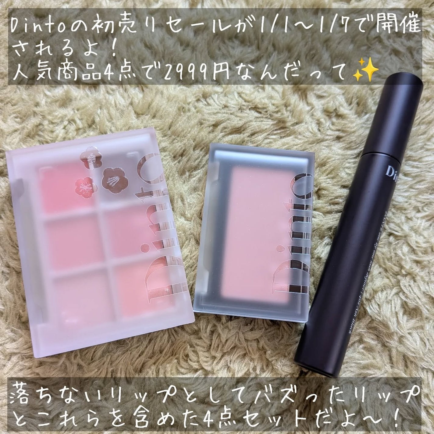 ブラーフィニシュシャドウパレット/Dinto/アイシャドウパレットを使ったクチコミ(2枚目)