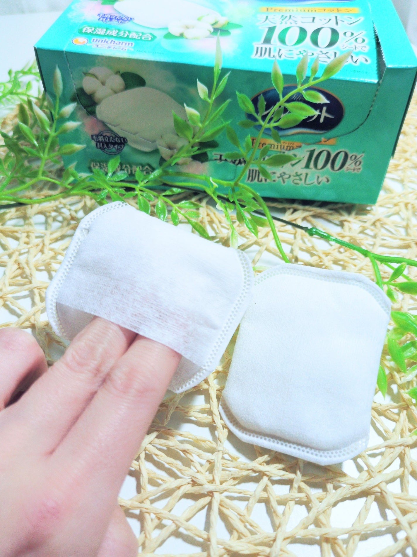 プレミアムコットンやわらか仕立て/シルコット/コットンを使ったクチコミ(2枚目)